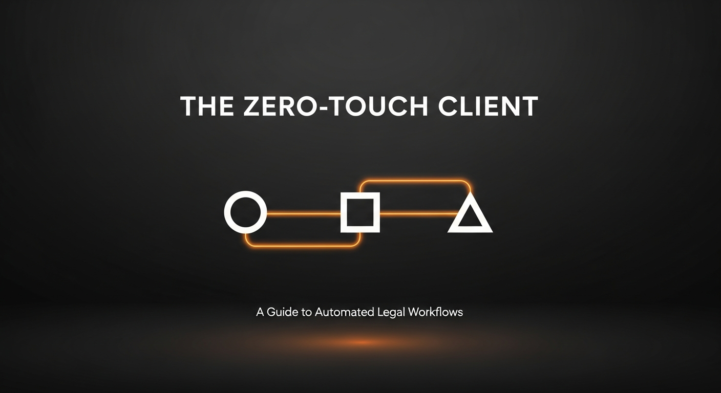 Cover for The Zero-Touch Client Intake System